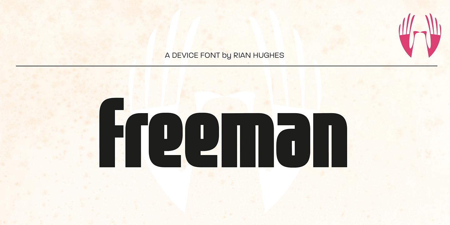 Freeman Font Poster #1
