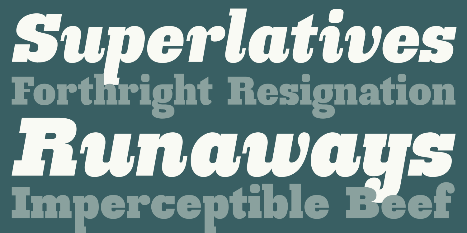 Ink Gothic A Font Poster #1