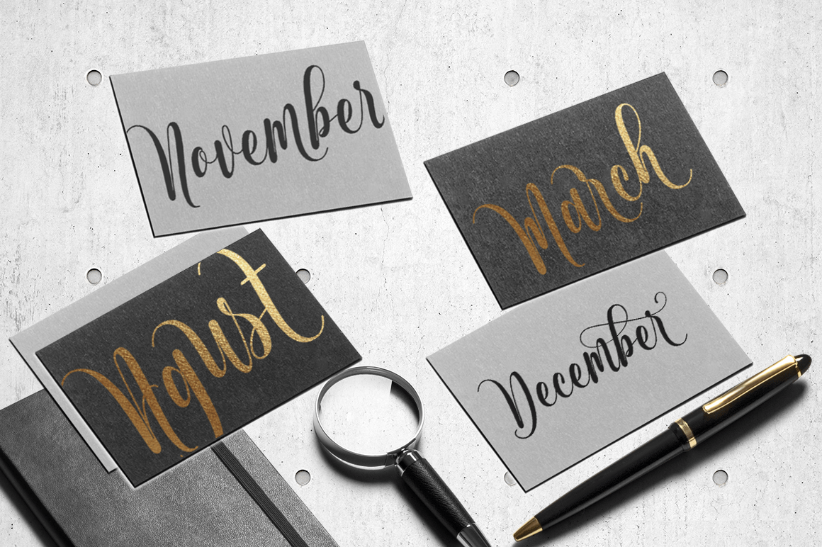 Muthya Font Poster #8