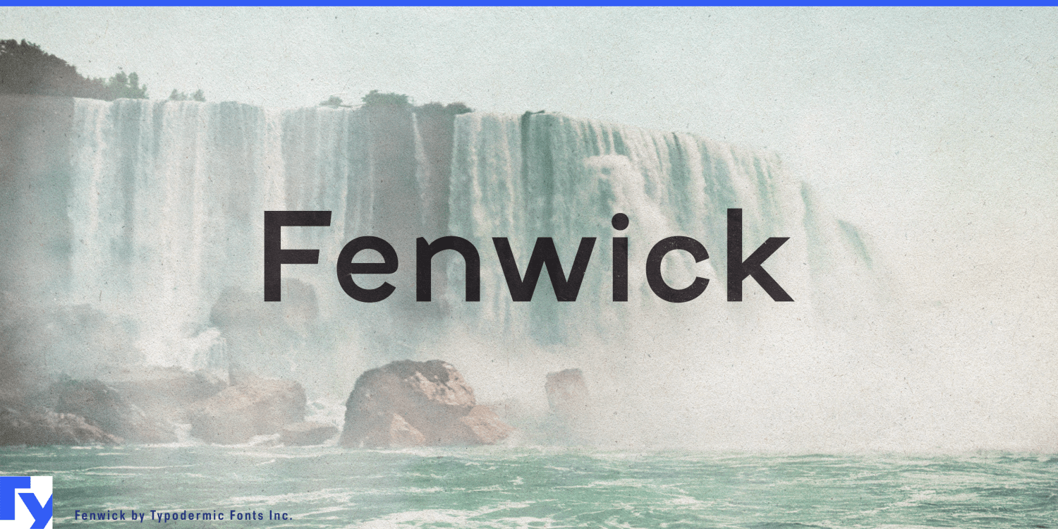 Fenwick Font Poster #1