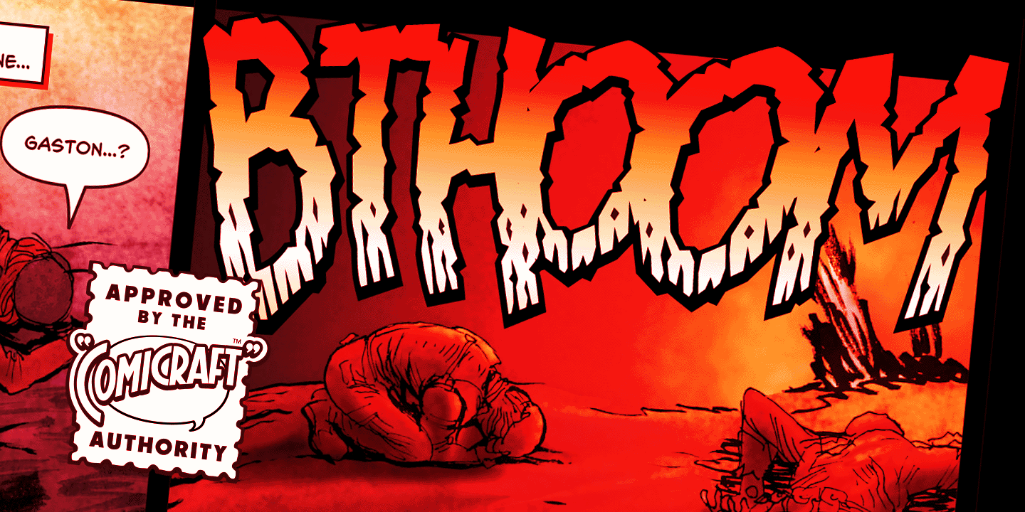 Bronto Burger Font Poster #1