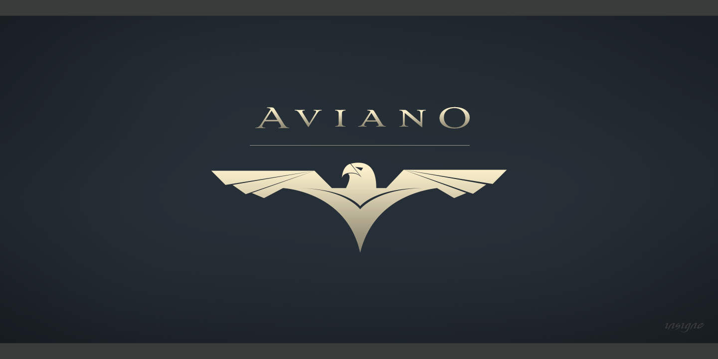 Aviano Font Poster #1