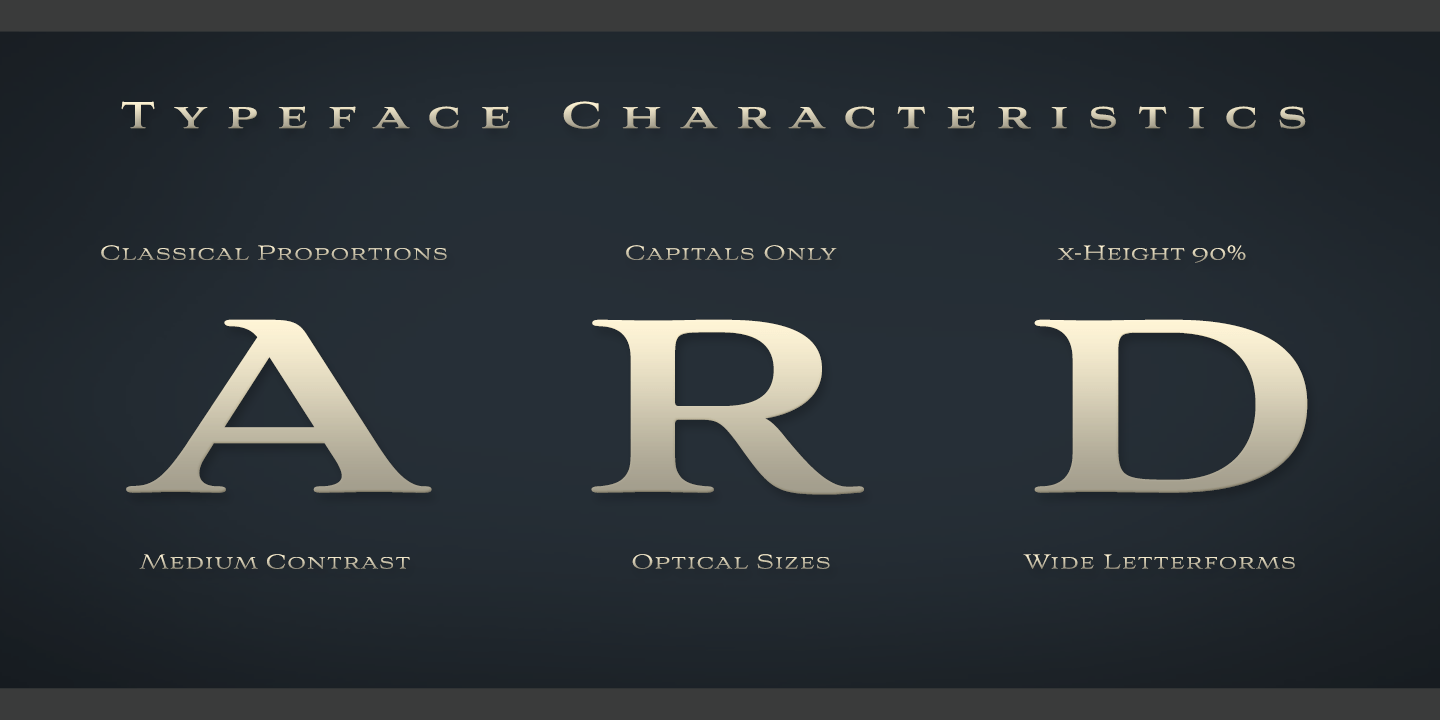 Aviano Font Poster #1