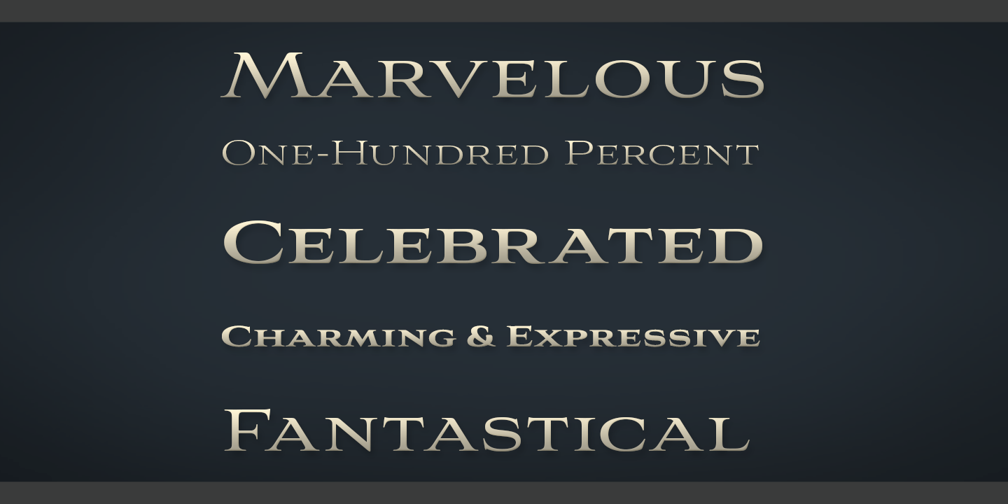 Aviano Font Poster #1