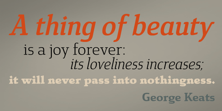 Cavole Slab Font Poster #1