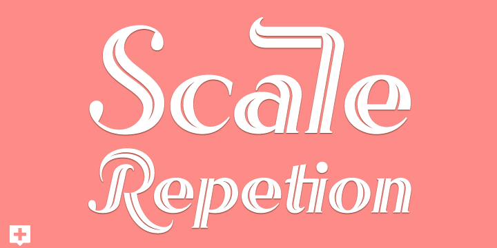 Rhythm Font Poster #1