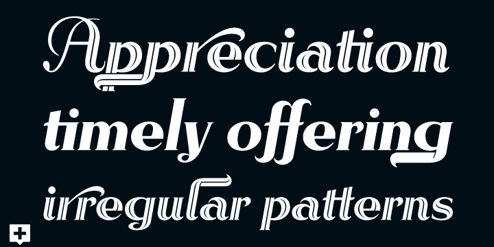 Rhythm Font Poster #1