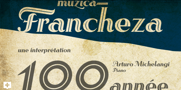 Rhythm Font Poster #1