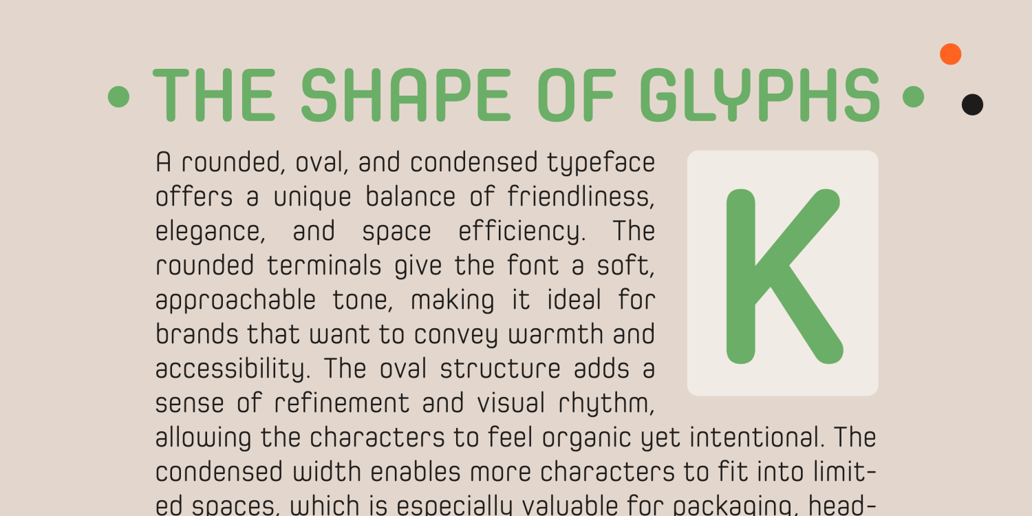 Spoon Font Poster #6