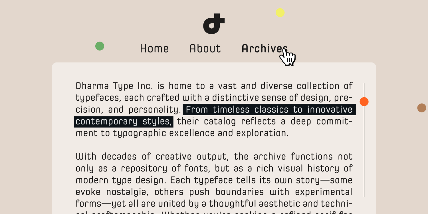 Spoon Font Poster #7