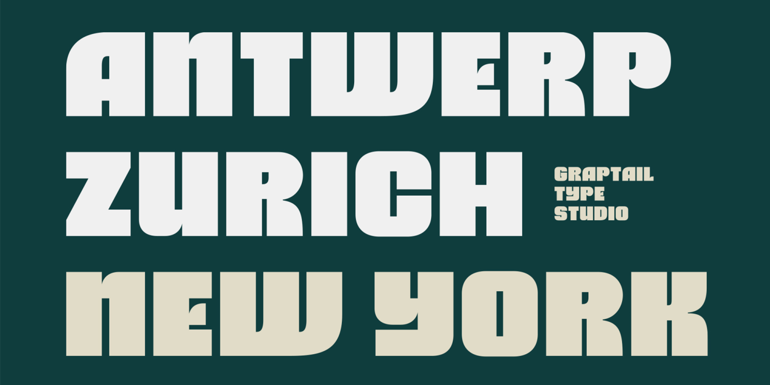 Aremic Font Poster #1