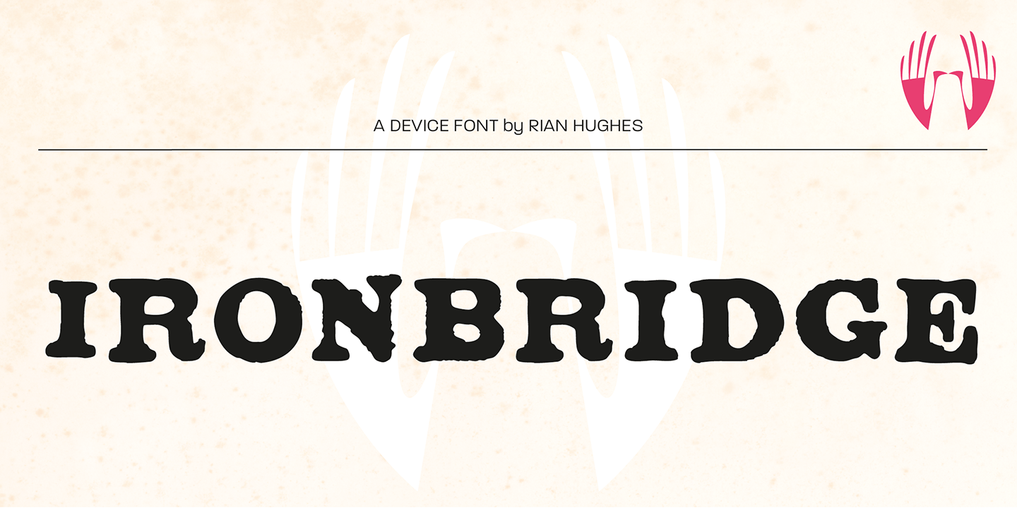 Ironbridge Font Poster #1