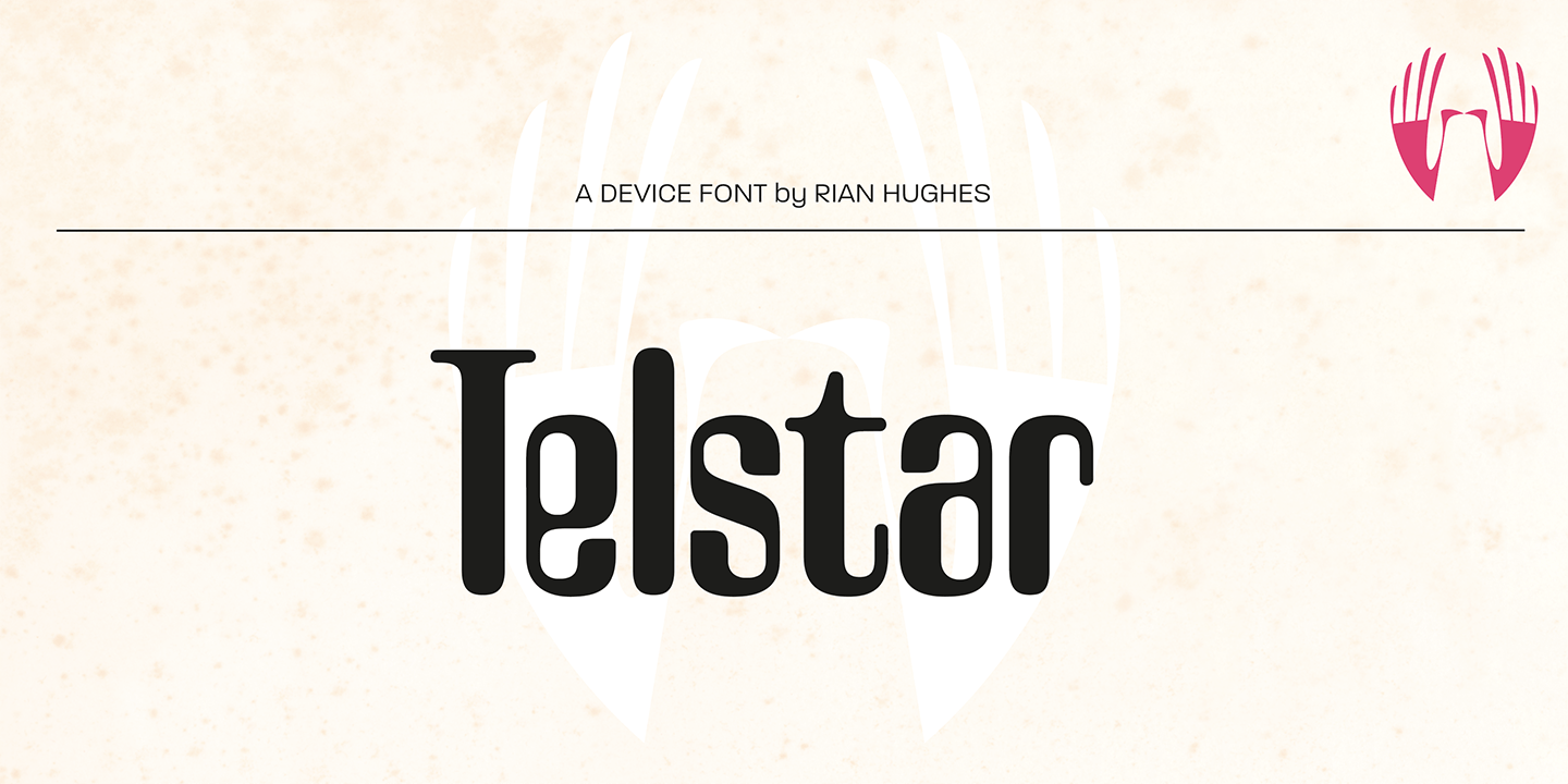 Telstar Font Poster #1