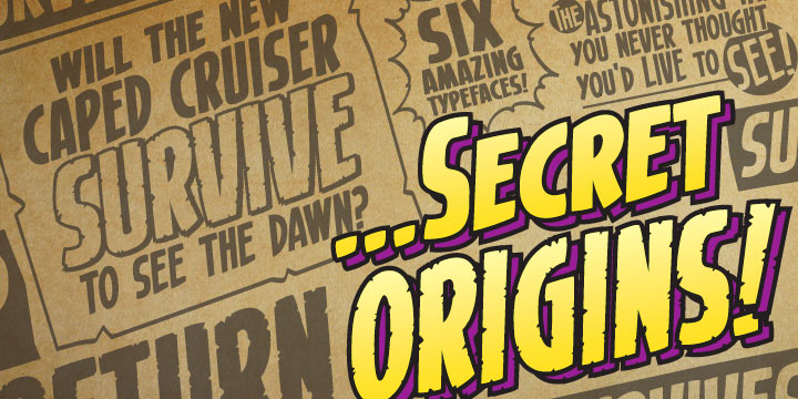 Secret Origins BB Font Poster #1