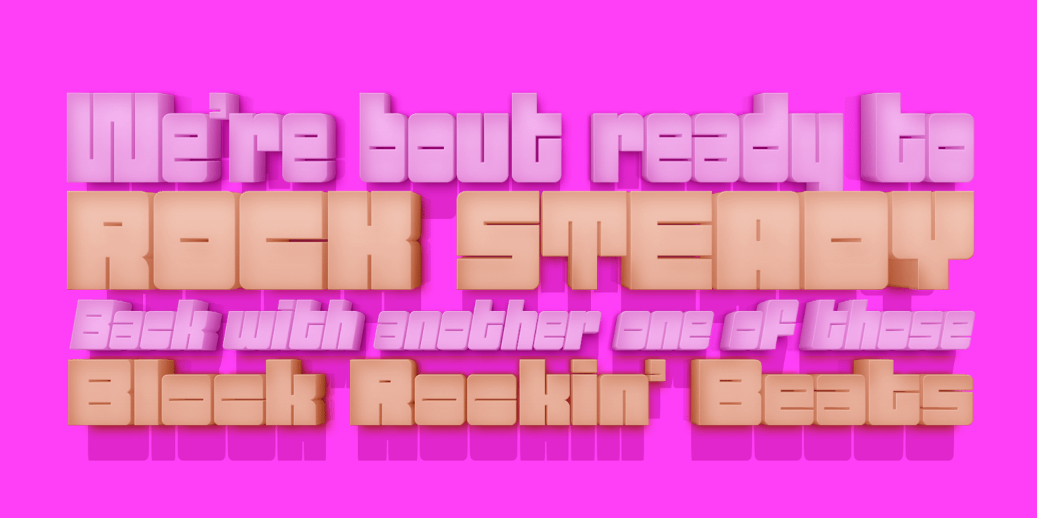Sackem PB Font Poster #1