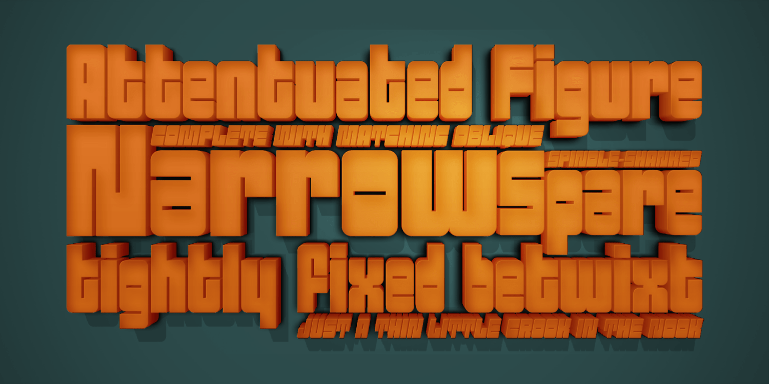 Sackem PB Font Family - Poster #2