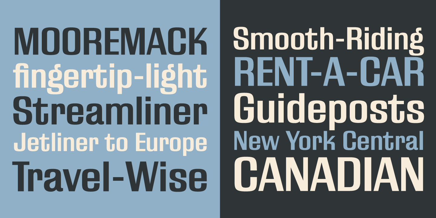 Filmotype Meredith Font Poster #4