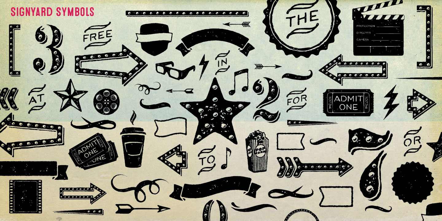 Signyard Font Poster #1