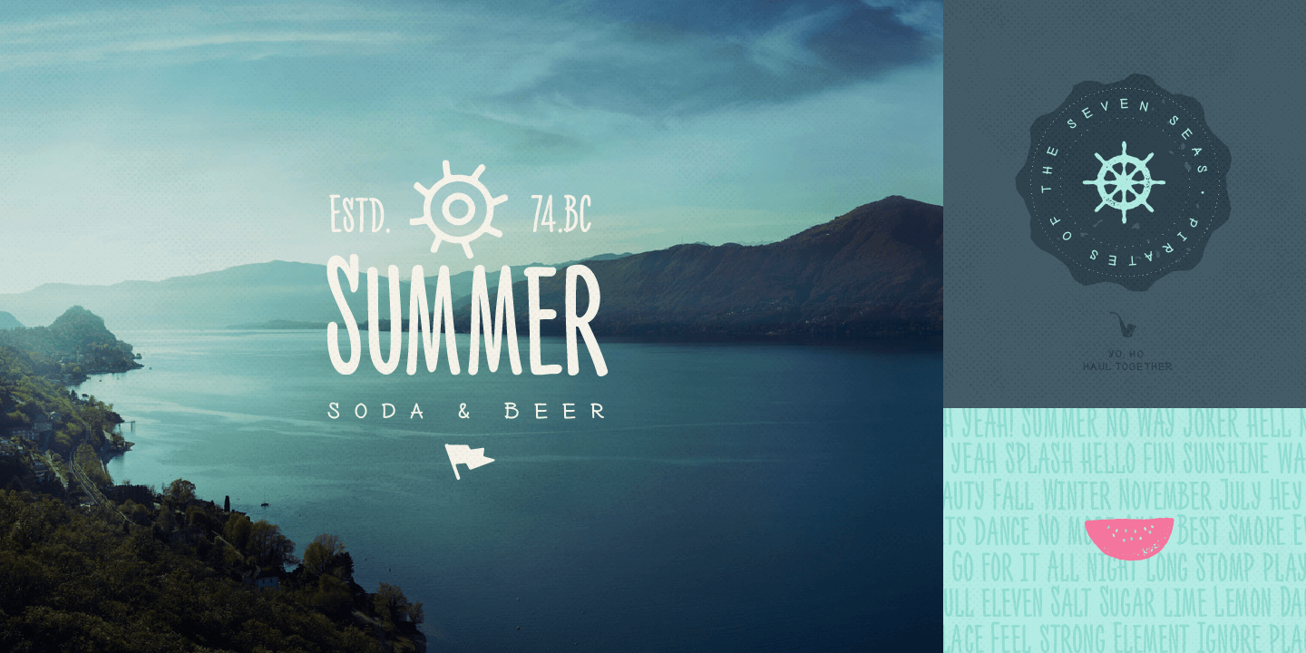 Nexa Rust Font Poster #1