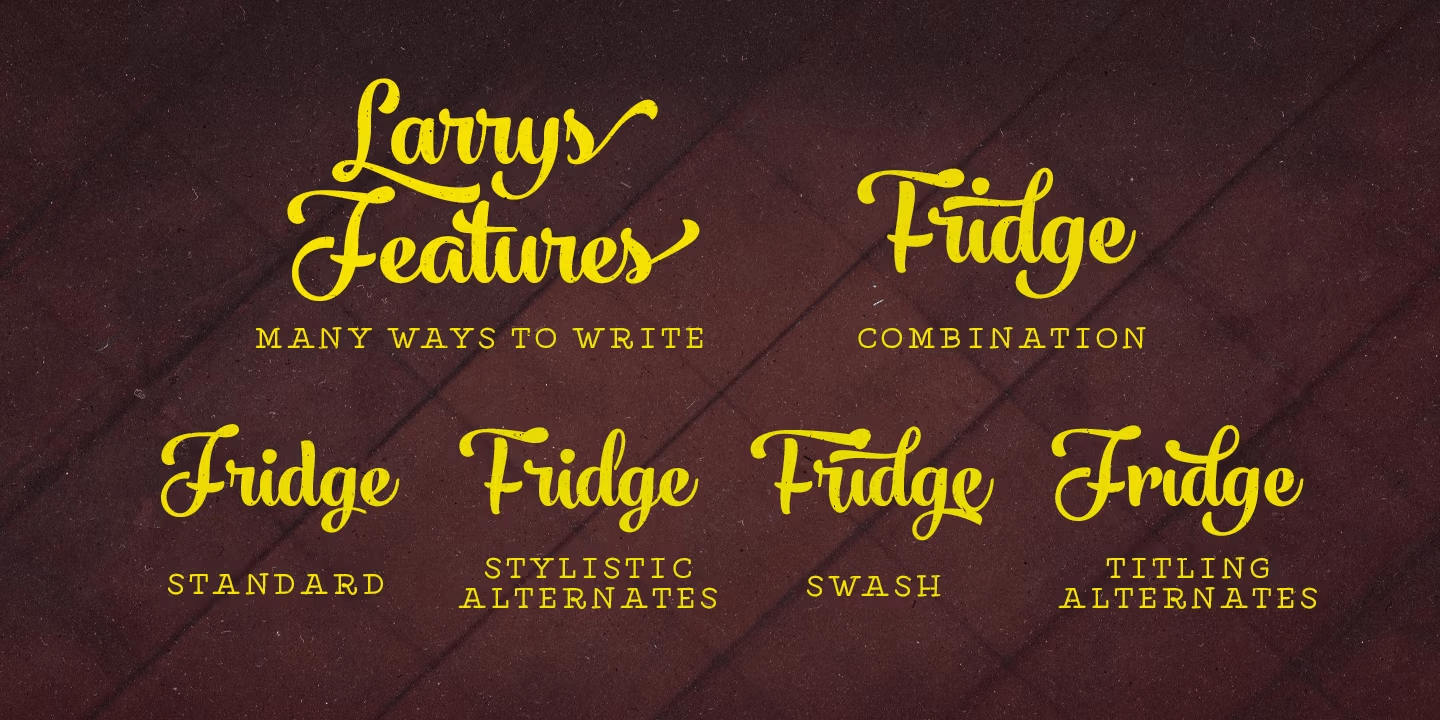 Larry Font Poster #1