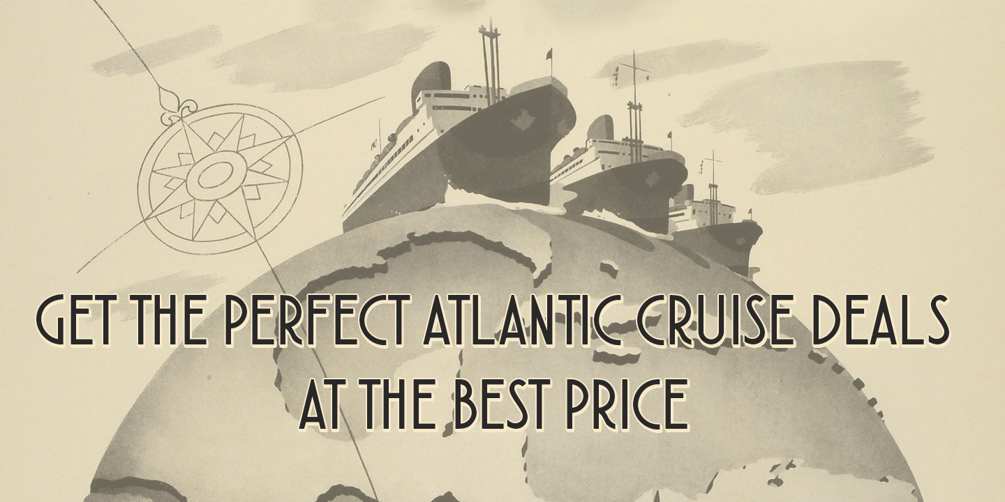 Atlantic Cruise Font Poster #1