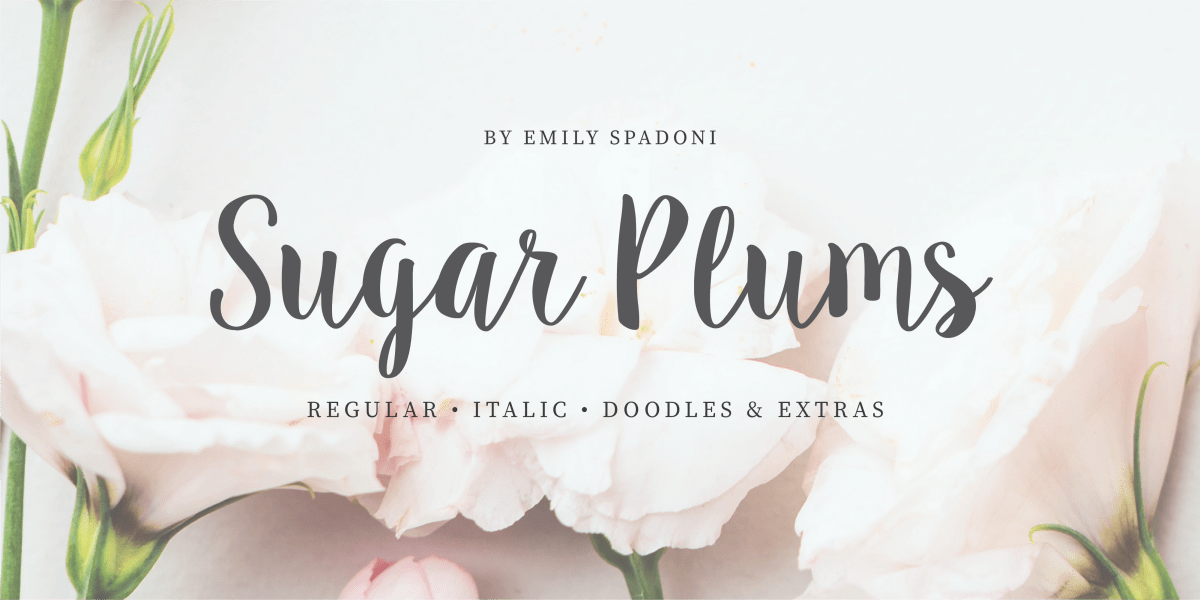 Sugar Plums Font Family
