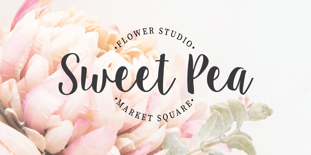 Sugar Plums Font Poster #1