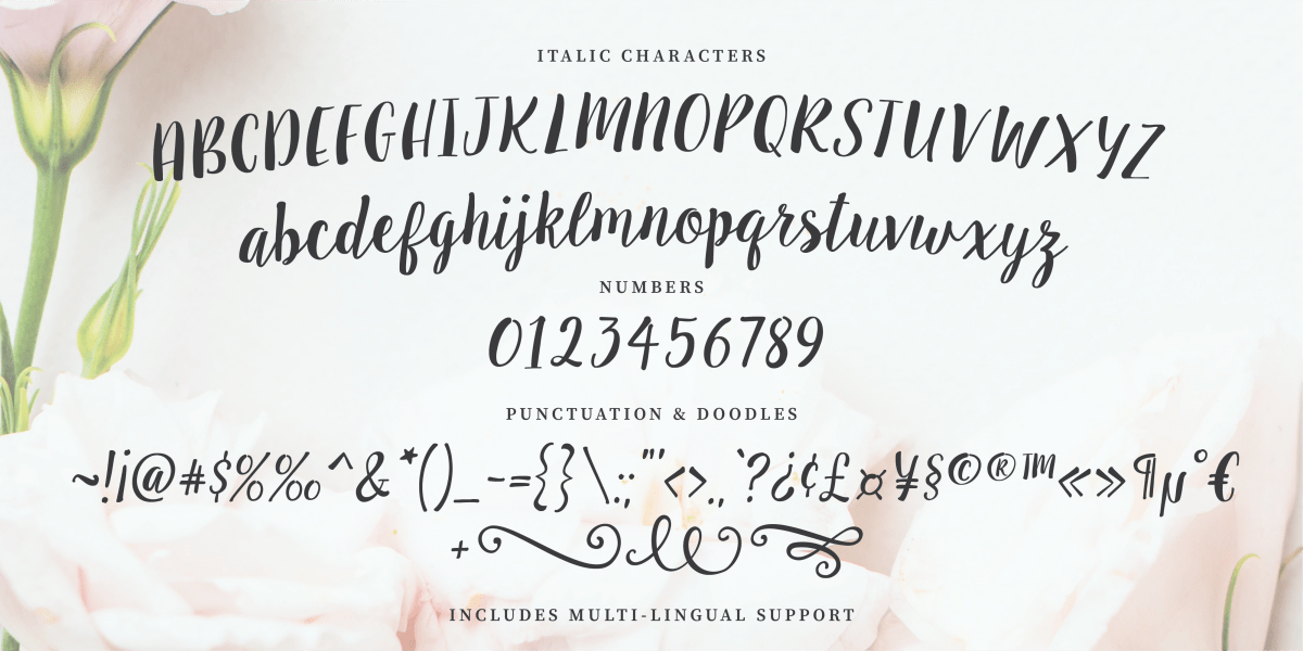 Sugar Plums Font Poster #1