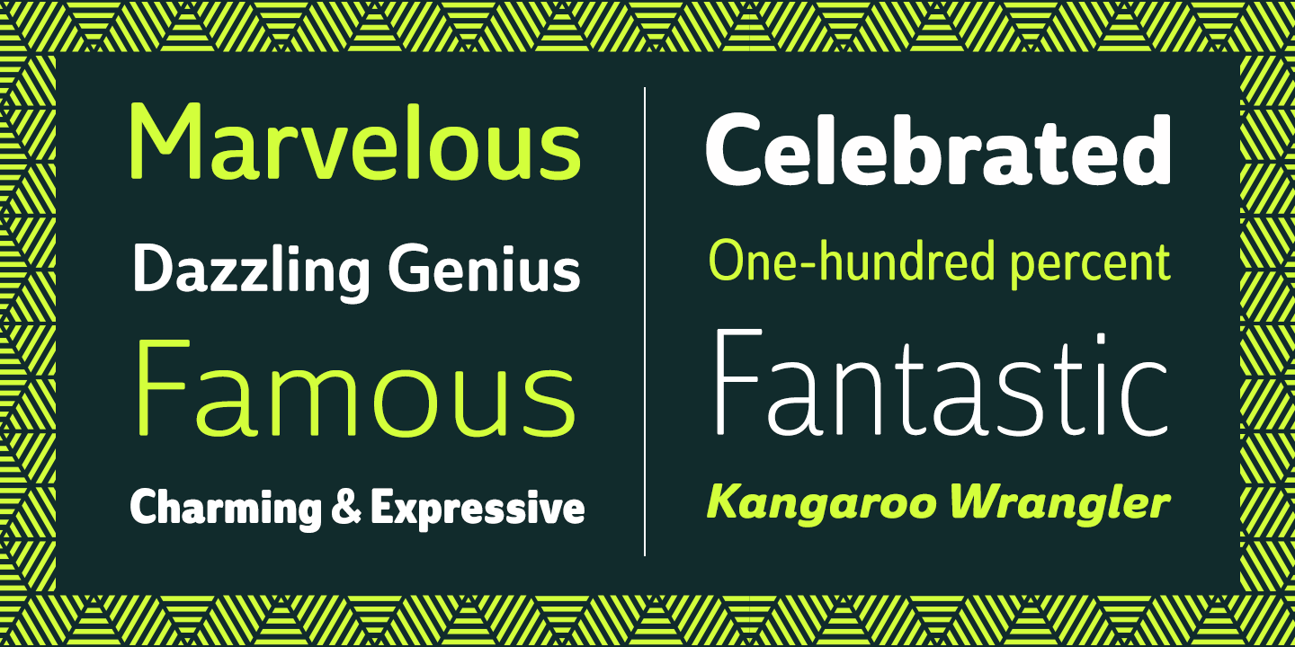 Solitas Font Poster #1