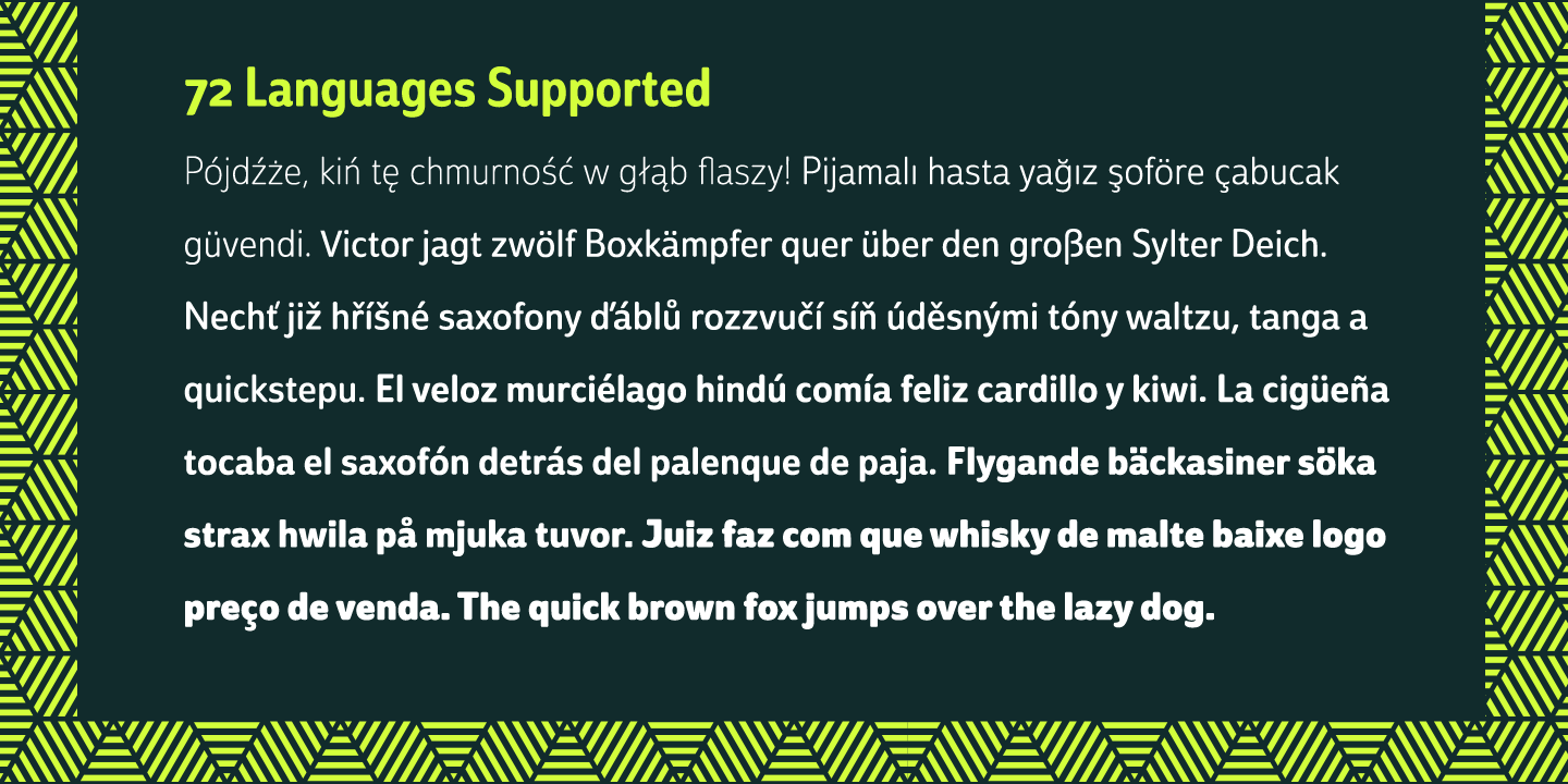 Solitas Font Poster #1