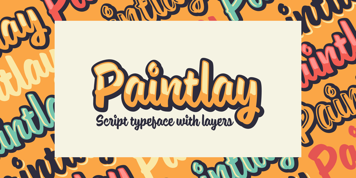 Paintlay Font Poster #1