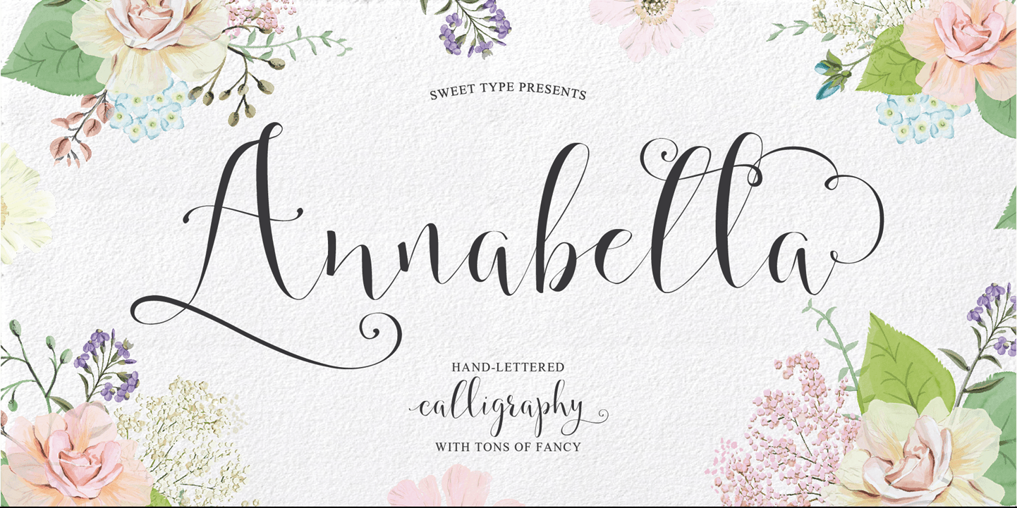 Annabella Font Poster #1
