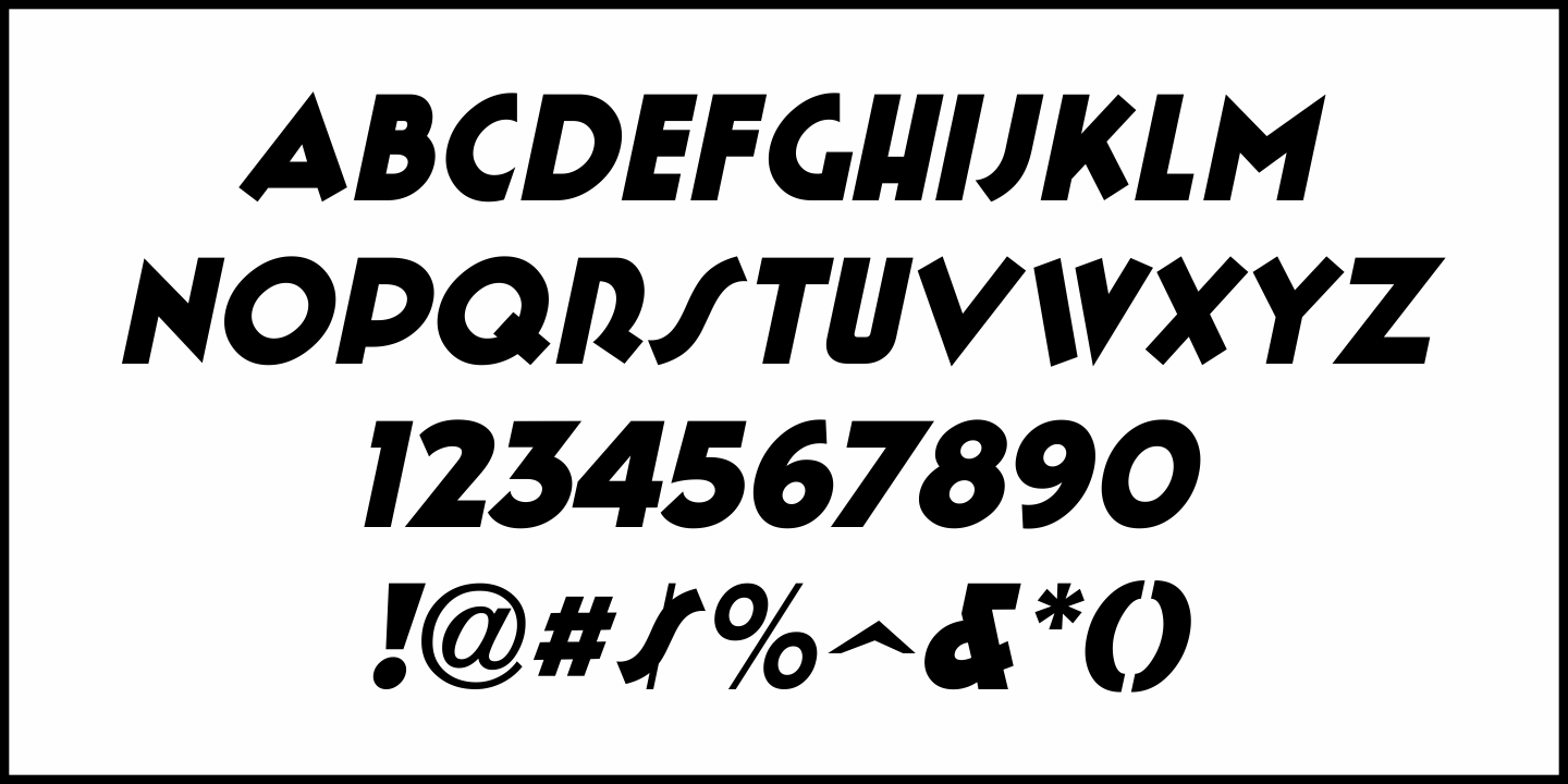 Chapter Play Font Poster #1