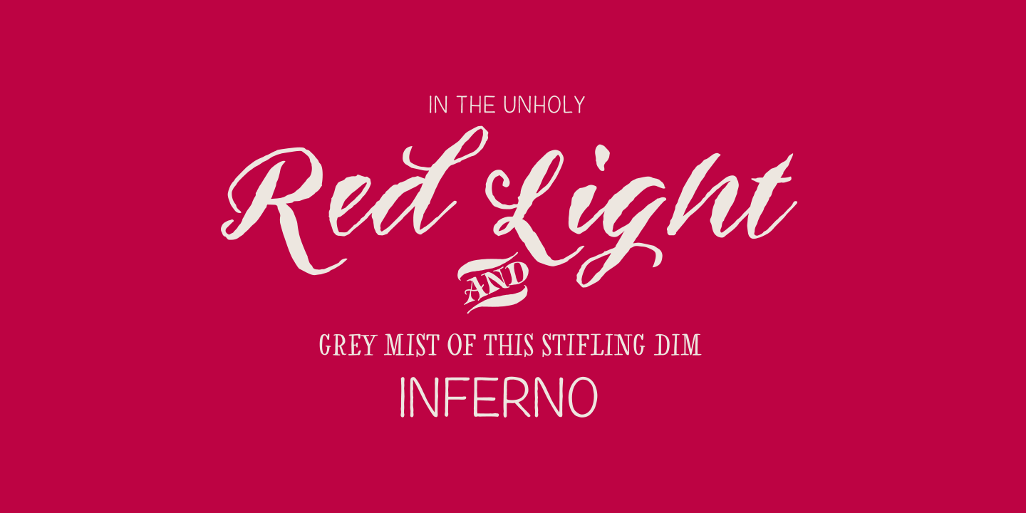 Inkheart Font Poster #1