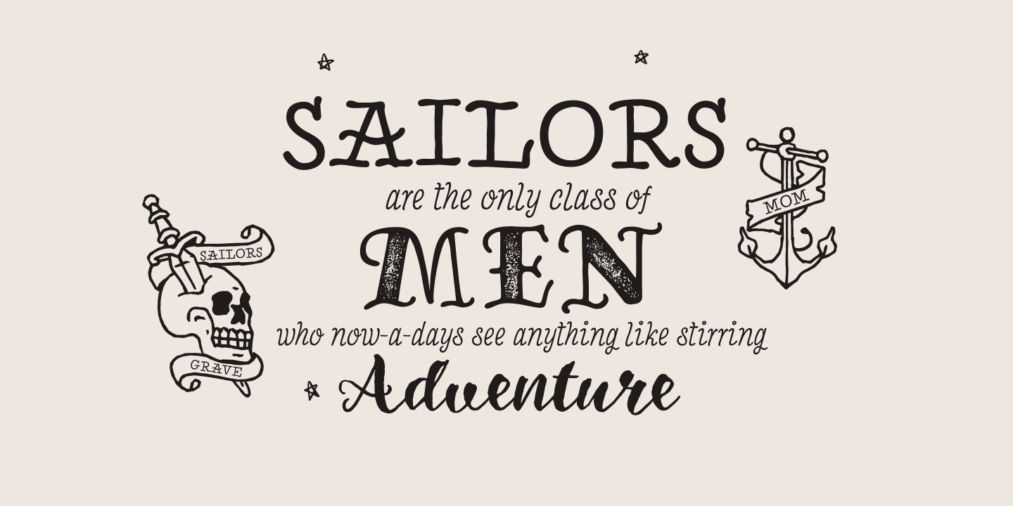 Inkheart Font Poster #1