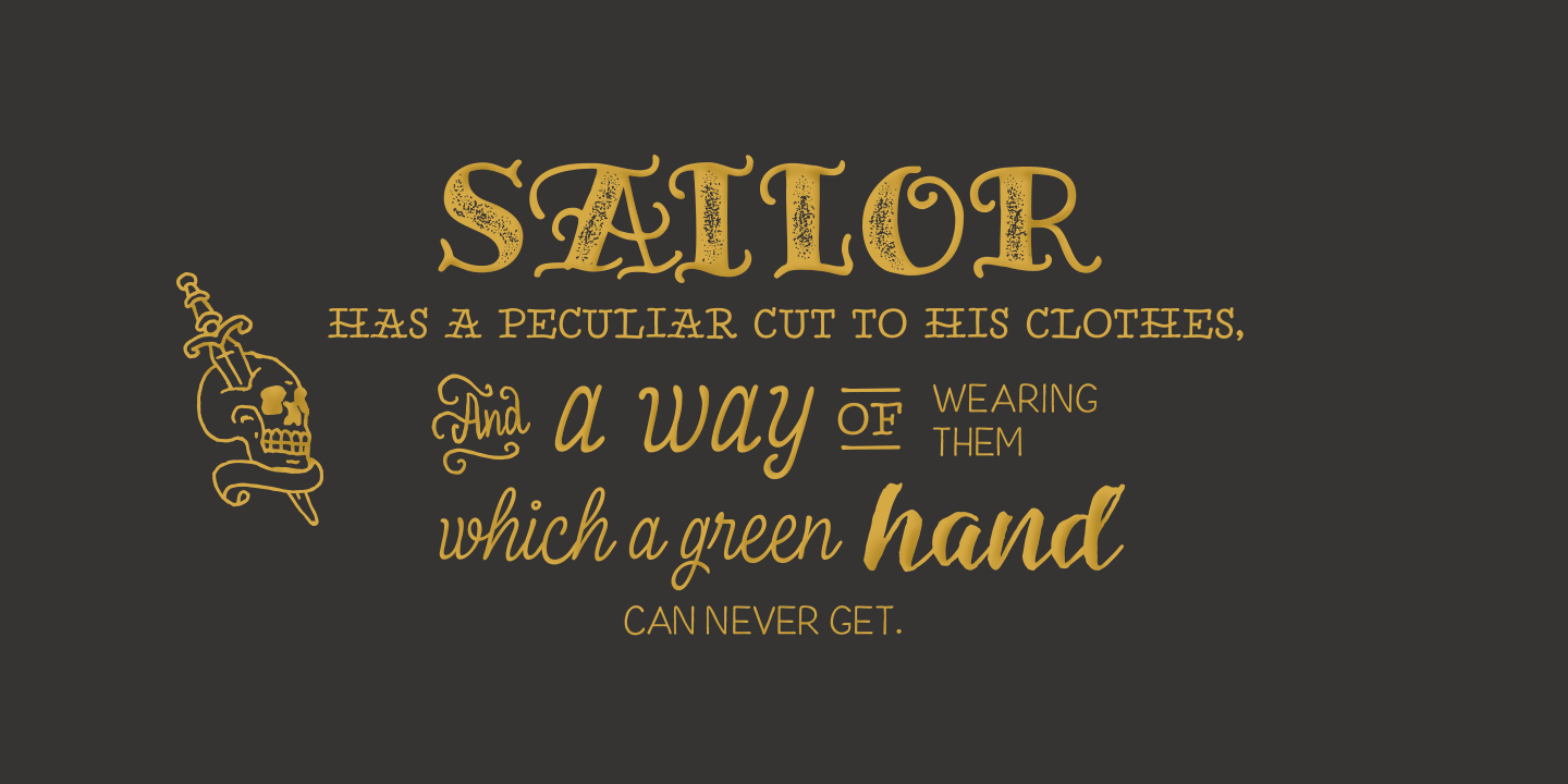 Inkheart Font Poster #1