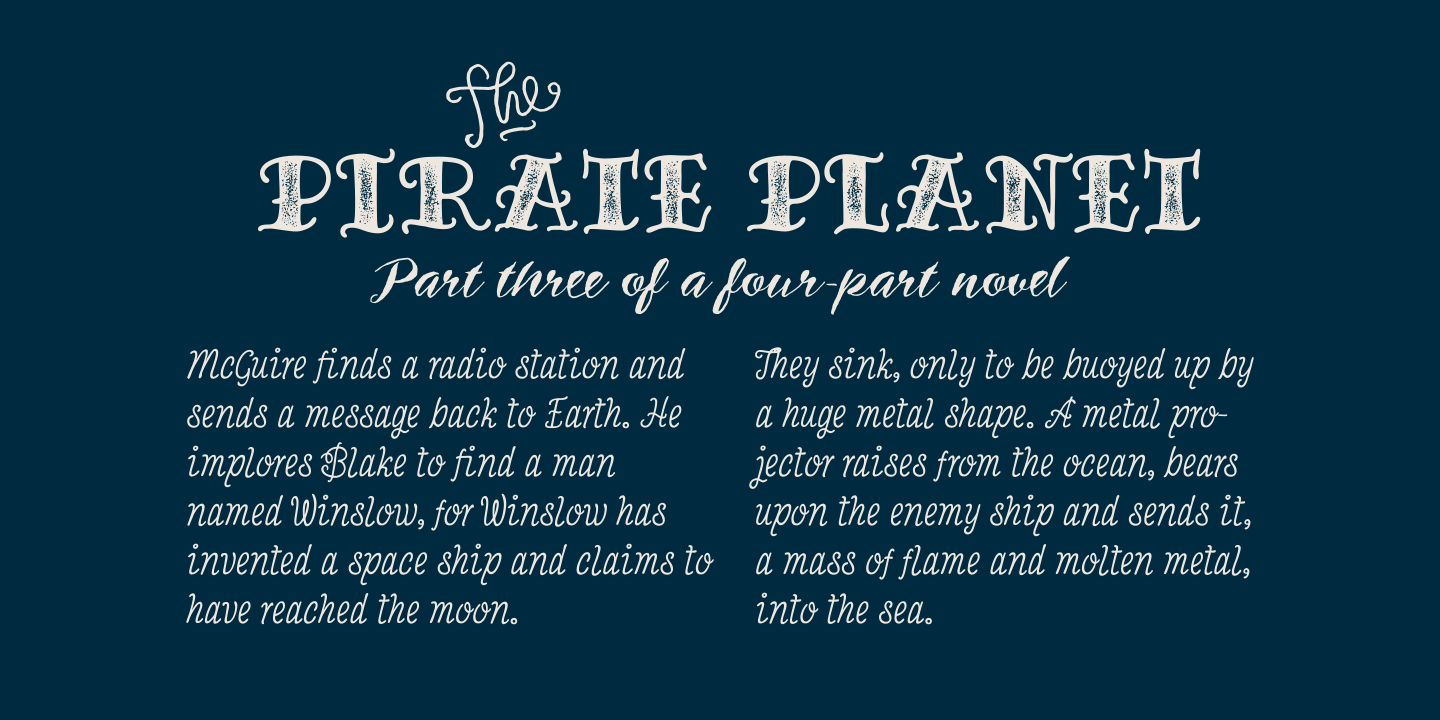 Inkheart Font Poster #1