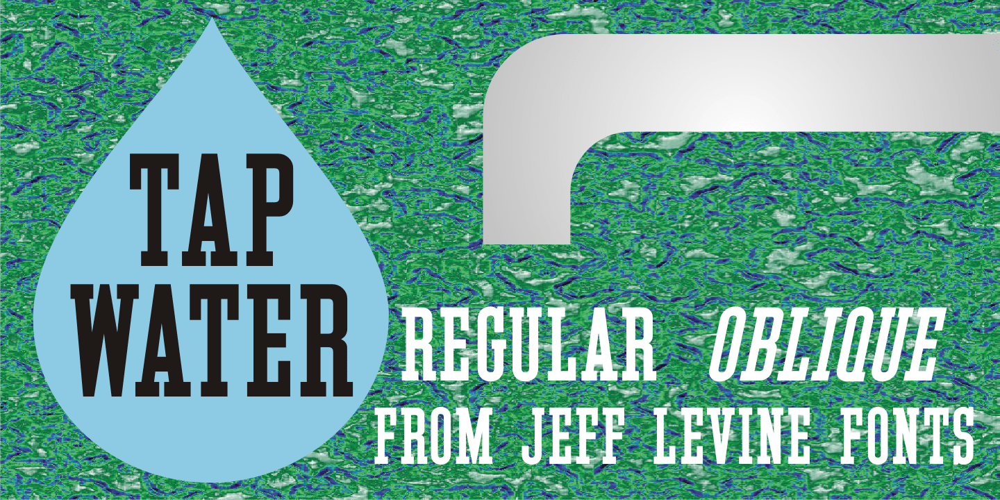 Tap Water Font Family