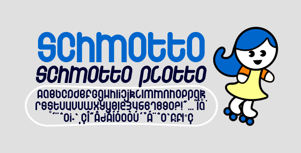 Schmotto Font Poster #1