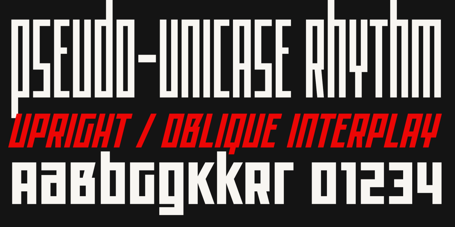 Offroad Font Poster #6