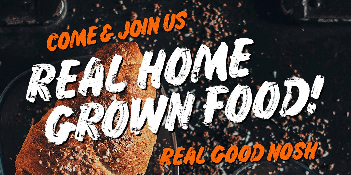 Grocery Brush Font Poster #1