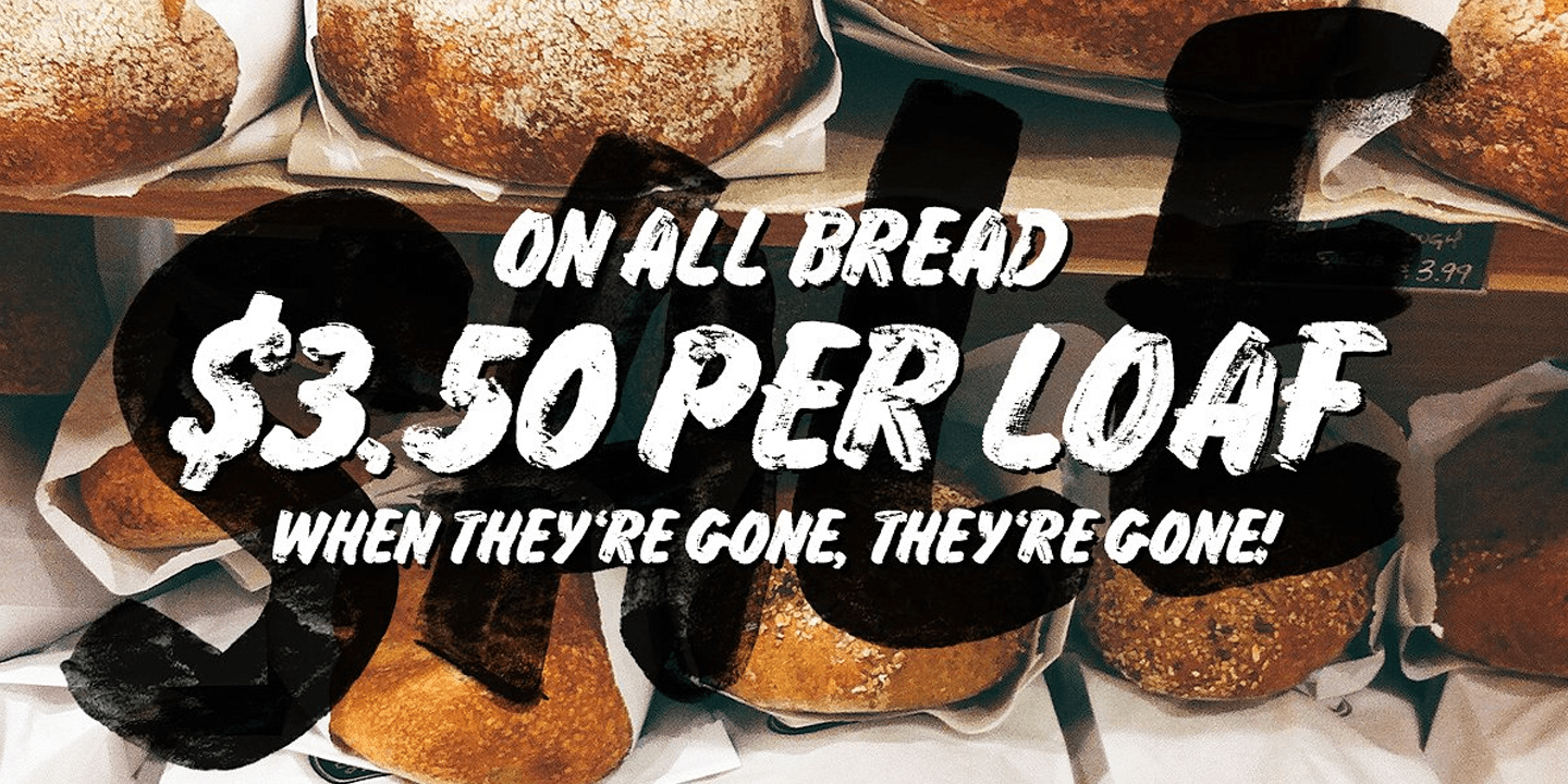 Grocery Brush Font Poster #1
