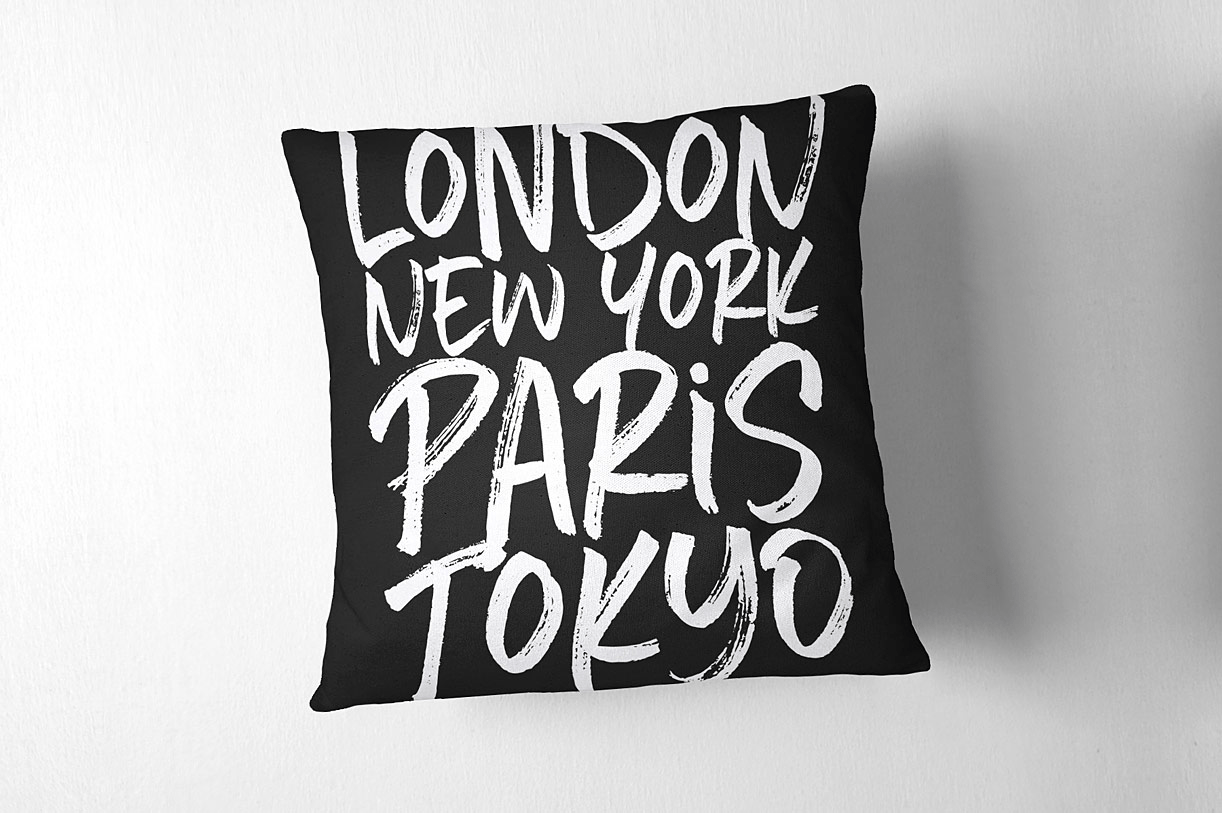 Five Boroughs Font Poster #1