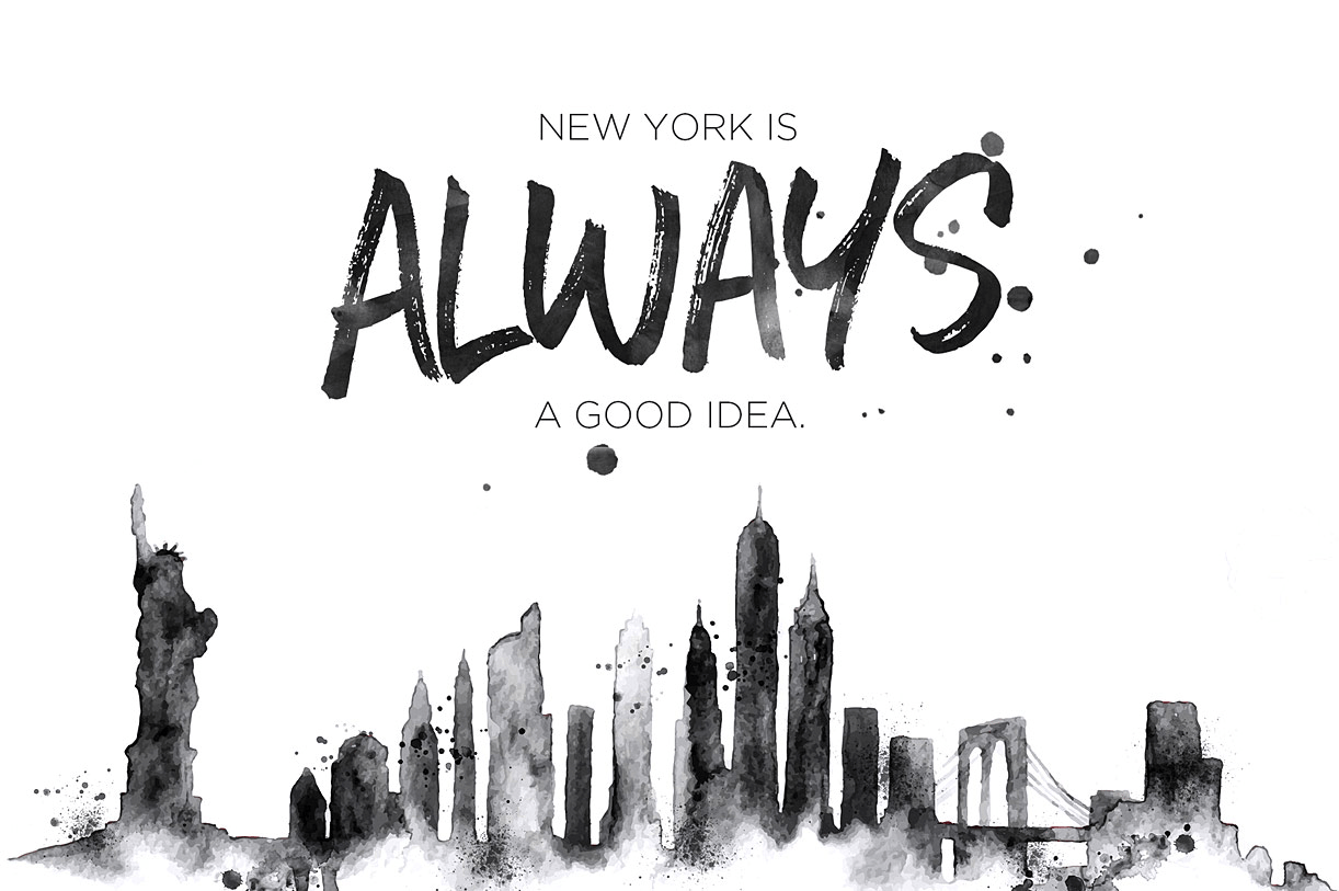 Five Boroughs Font Poster #1