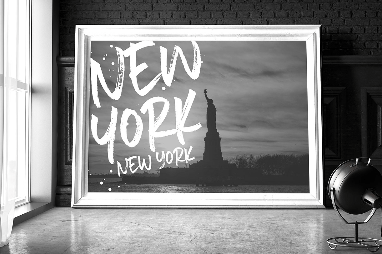 Five Boroughs Font Poster #1