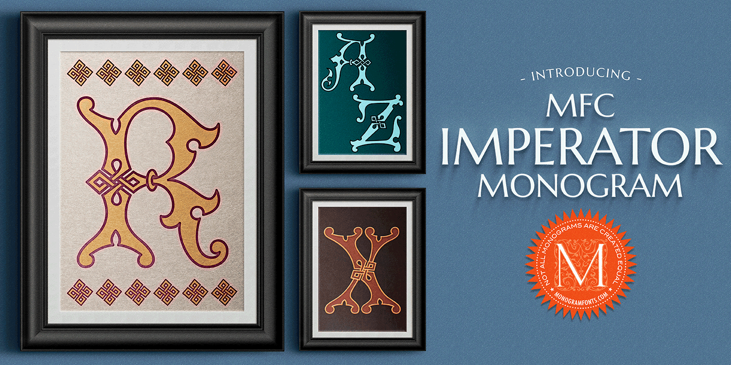 MFC Imperator Monogram Poster