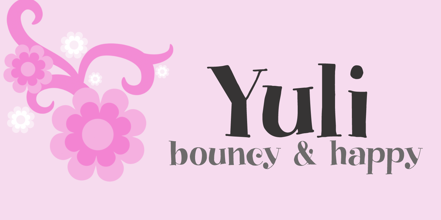 Yuli Font Poster #1