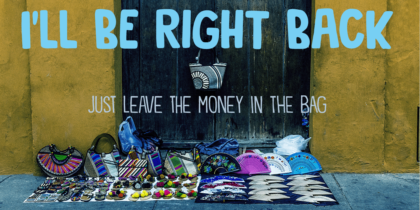 Market Square Font Poster #1