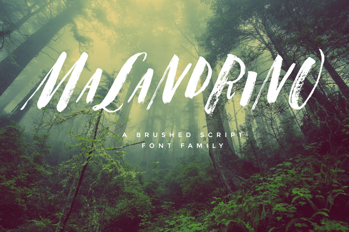 Malandrino Font Poster #1