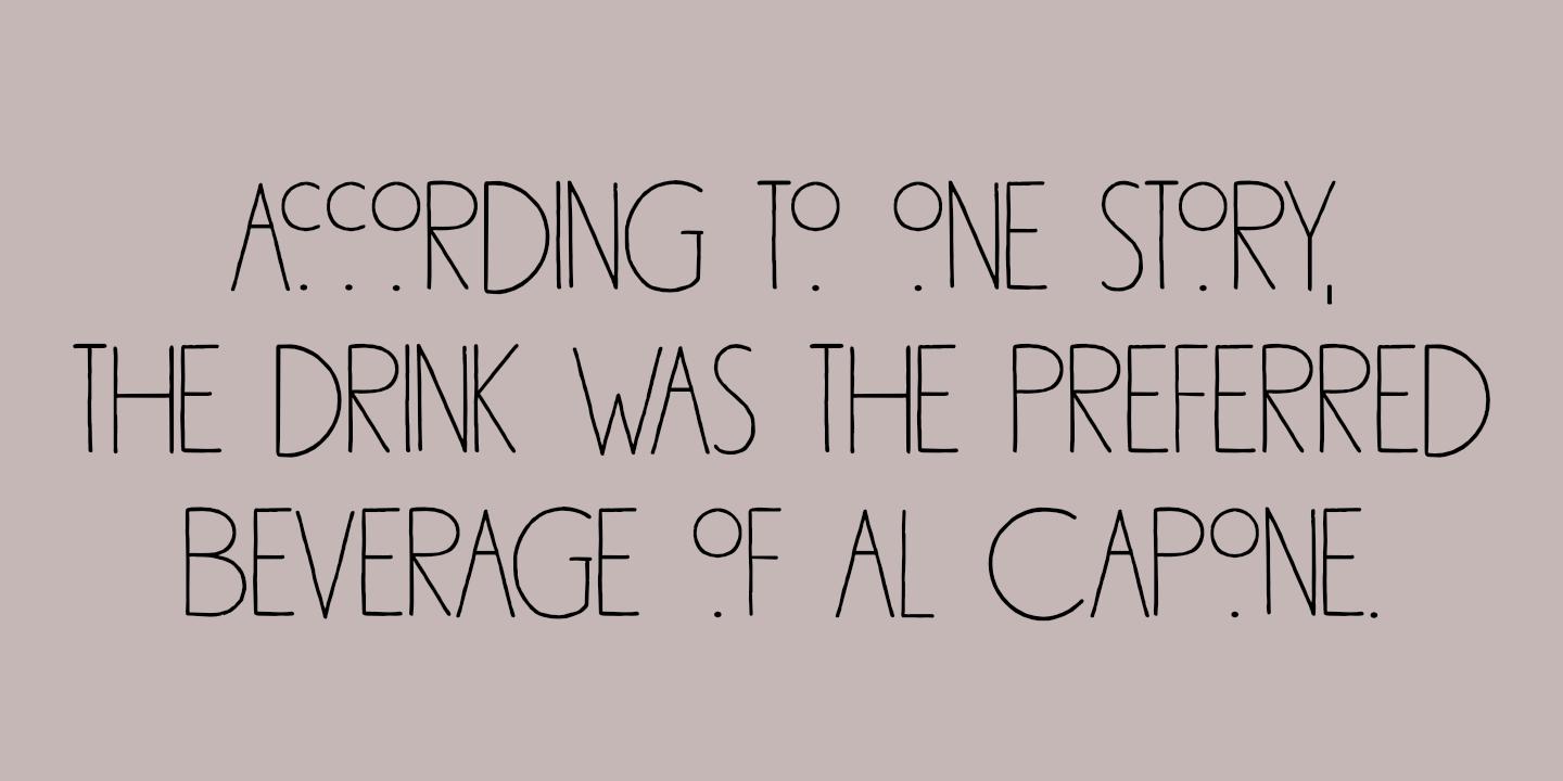 Southside Fizz Font Poster #1